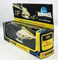 James Bond - Corgi Vintage - Moonraker - Drax Jet Ranger (Ref.930) Mint in Box