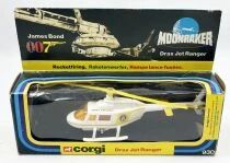 James Bond - Corgi Vintage - Moonraker - Drax Jet Ranger H&eacute;licopt&egrave;re (R&eacute;f.930) Occasion