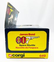 James Bond - Corgi Vintage - Moonraker - Navette Spatiale (Réf.649) Neuve en Boite 