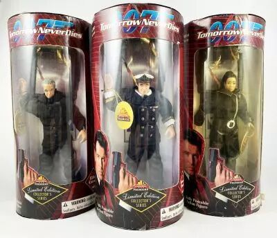 James Bond - Exclusive Premi�re - Demain Ne Meurt Jamais Serie de trois figurines