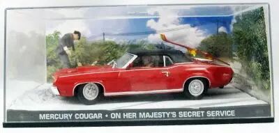 James Bond - GE Fabbri - Au service secret de Sa Majest� - Mercury Cougar (neuve en boite)