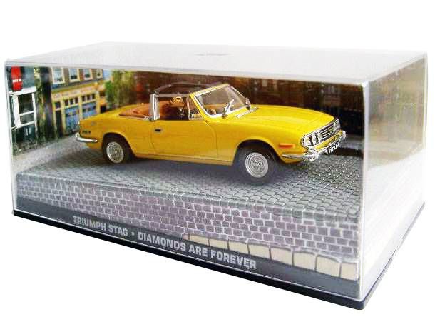JAMES BOND CARS COLLECTION 018 TRIUMPH STAG DIAMONDS ARE FOREVER 