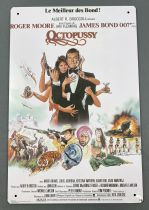 James Bond - Plaque émaillée - Octopussy (affiche française)
