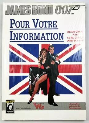James Bond - Role-Playing Game Supplement - Jeux Descartes 1990