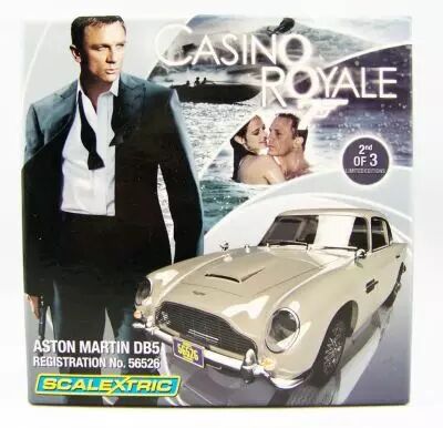 James Bond - Scalextric - Casino Royal - Aston Martin DB5 (Edition limit�e 5000ex.) 01