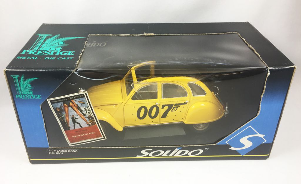 James Bond - Solido - Citroen 2cv (ref.8051) 1:18 scale (For Your Eyes Only)