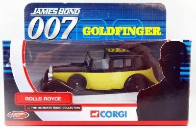 James Bond 007 - Corgi (The Ultimate Bond Collection) - Goldfinger - Rolls Royce (neuve en boi