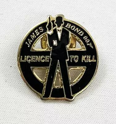 James Bond 007 - Licence to Kill (Permis de tuer) - Pins Promo (1989)