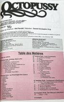 James Bond 007: Octopussy - Le Jeu de Rôle (RPG) - Jeux Descartes 1990