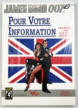 James Bond 007: Pour Votre Information - Supplement pour Jeu de Rôle (RPG) - Jeux Descartes 1990