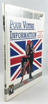 James Bond 007: Pour Votre Information - Supplement pour Jeu de Rôle (RPG) - Jeux Descartes 1990