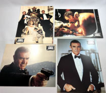 James Bond Jamais plus Jamais (1983) - Jeu de 12 photos d\'exploitation Française (complet)