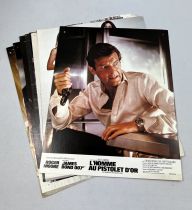 James Bond The Man with the Golden Gun (1974) - Set of 8 French Lobby Cards