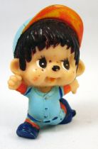 Japanese pvc figure Monchichi baseball runner