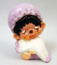 Japanese pvc figure Monchichi in night gown