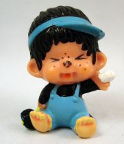 Japanese pvc figure Monchichi with band aid