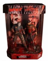 Jason  Voorhees (Friday the 13th) & Freddy Krueger (a Nightmare on Elm Street) - Movie Maniacs (Special Edition Collector Club) 