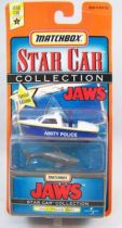 Les Dents de la Mer - Matchbox Star Car Collection - Bateau de la Police d\'Amity & Requin 01