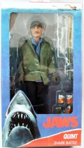 Jaws - Quint (Shark Battle) - 8\  clothed retro figure - NECA
