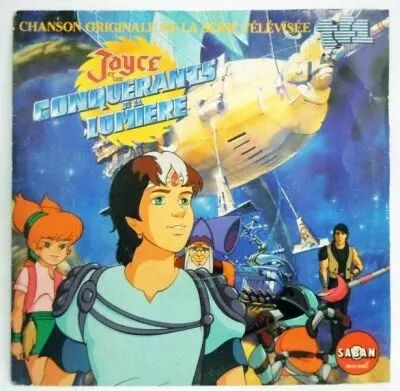 Jayce & les Conqu�rants de la Lumi�re - Disque 45T- Chanson Originale de la S�rie TV - Saban Records 1985