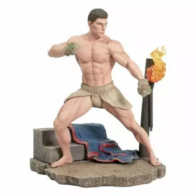 Jean-Claude Van Damme - Statue pvc 25cm \ Tournament\  - Diamond Gallery Diorama