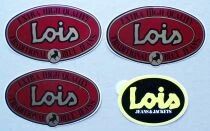 Jeans - Lois - Lot de 4 Autocollants Vintage