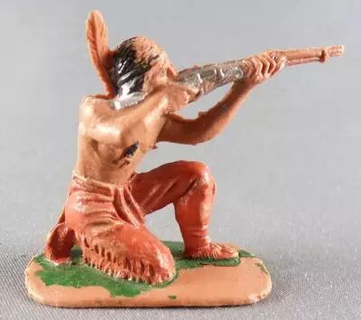 Jecsan - Far-West - Indiens 2�me S�rie - Pi�ton Tireur Fusil Genoux