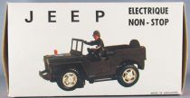Jeep Electrique Pile Non Stop Plastique 1/32 14,5cm Neuve Boite 1