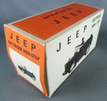 Jeep Electrique Pile Non Stop Plastique 1/32 14,5cm Neuve Boite 1