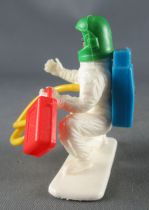 Jem - 65mm Plastic Figure - Space Adventures - White Kneeling Astronaut Spaceman Cosmonaut 2