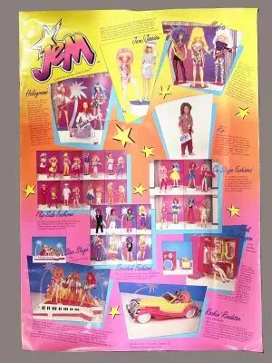 Jem - Hasbro Promotional Poster 1987
