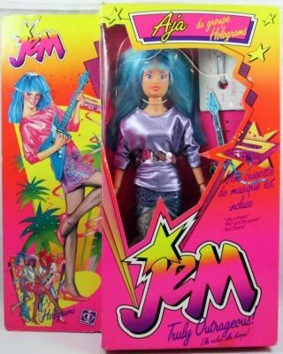 Jem et Les Hologrammes - Hasbro - Aja des Holograms (neuve en boite)