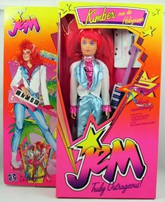 Poupée Jem Et Les Hologrammes Kimber Vintage Hasbro A-70 - Collection