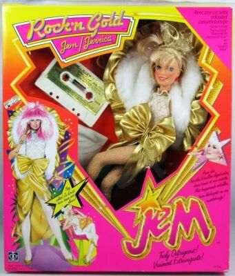 Poupée Jem Et Les Hologrammes / Jerrica - Hasbro 1985 - Vintage Années 80