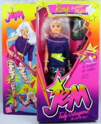 Jem et Les Hologrammes - Hasbro - Roxy des Misfits (neuve en boite)