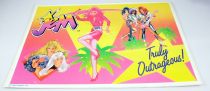 Jem et Les Hologrammes - Sticker autocollant promotionnel 35x23cm - Hasbro 1986