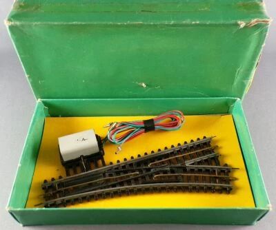 Jep ADE 6612 Ho Aiguillage Droit Electrique en Boite