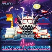 Jessy Mach : Anime Legends Reborn - CD Audio - Le Meilleur de l\'Anime en version Electro Synthwave