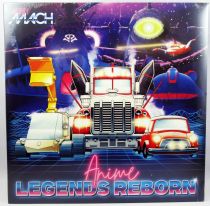 Jessy Mach : Anime Legends Reborn - Disque vinyl 33t - Le Meilleur de l\'Anime en version Electro Synthwave