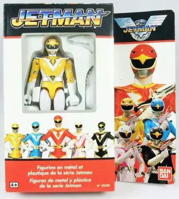 Jetman - Bandai France - Figurine M�tal - Hibou Jaune