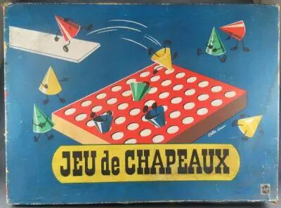 Jeu de Chapeaux - Jeu de soci�t� - Editions JFJ Illustration Hella Arno 
