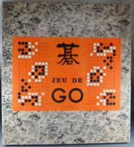 Jeu de Go - Jeu de Plateau - A M & Cie Années 50 Plateau Bois Neuf Boite