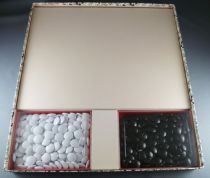 Jeu de Go - Jeu de Plateau - A M & Cie Années 50 Plateau Bois Neuf Boite