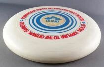 Jeux Olympiques Moscou 1980 - Arena Fournisseur Officiel - Frisbee Plastique Blanc