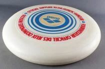 Jeux Olympiques Moscou 1980 - Arena Fournisseur Officiel - Frisbee Plastique Blanc