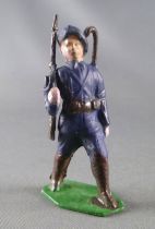 J.F. Le Jouet Fondu - Figurine Plomb Creux 54 mm - Chasseur Alpin Arme à la Bretelle