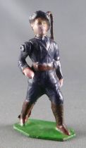 J.F. Le Jouet Fondu - Figurine Plomb Creux 54 mm - Chasseur Alpin Saluant 1