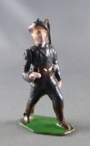 J.F. Le Jouet Fondu - Figurine Plomb Creux 54 mm - Chasseur Alpin Saluant 3