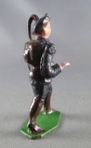 J.F. Le Jouet Fondu - Figurine Plomb Creux 54 mm - Chasseur Alpin Saluant 3