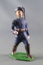 J.F. Le Jouet Fondu - Figurine Plomb Creux 54 mm - Chasseur Alpin Saluant 4